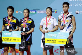 Empat Ganda Campuran Indonesia Berlaga di Semifinal Indonesia International Challenge 2024